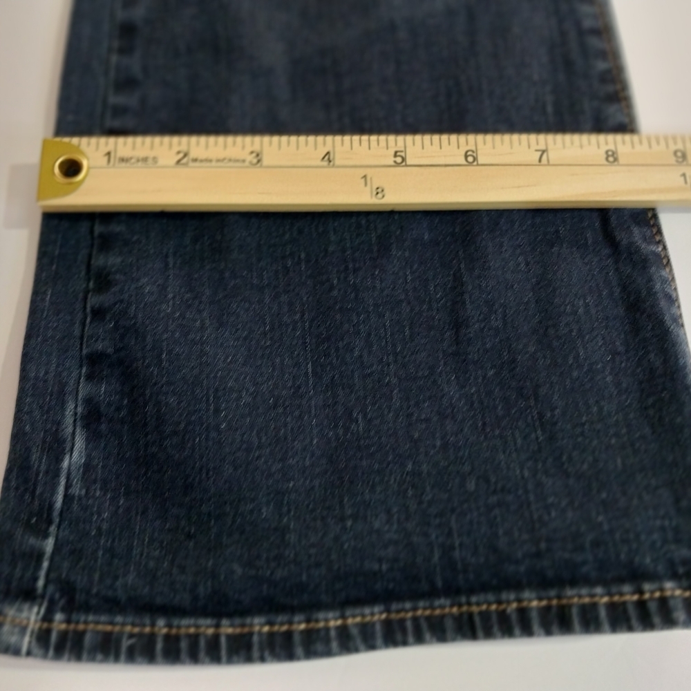 Levi's Women's Curvy Boot Cut Jeans in Rich Blue Sz 12 - Picture 7 of 13